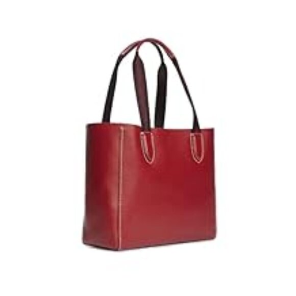 (#14) NWT - COACH DERBY TOTE IN PEBBLE LEATHER (IM/1941 Red/Oxblood) - Picture 11 of 14